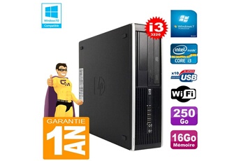 Pc De Bureau Hp Pc Hp Compaq Pro 6300 Sff I3-3220 Ram 16Go Disque 250Go Graveur Dvd Wifi W7