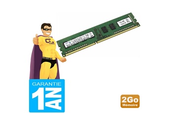 Barrette Mémoire Samsung 2Go Ram Samsung M378B5773Sb0-Ck0 Ddr3 Pc3-12800U 1600Mhz 1Rx8 Cl11 Pc Bureau