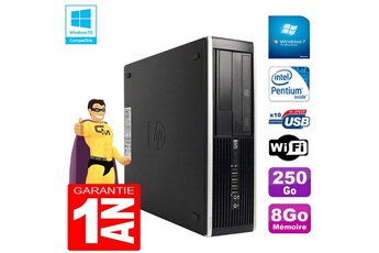 Pc De Bureau Hp Pc Hp Compaq Pro 6300 Sff G630 Ram 8Go Disque 250Go Graveur Dvd Wifi W7