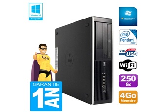 PC De Bureau HP PC HP Compaq Pro 6300 Sff G630 Ram 4Go Disque 250Go Graveur Dvd WiFi W7