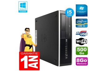 PC De Bureau HP PC HP Compaq Pro 6300 Sff i5-2400 Ram 8Go Disque 500Go Graveur Dvd WiFi W7