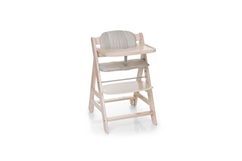 Chaises hautes et réhausseurs bébé Hauck Hauck chaise haute en bois évolutive beta + / whitewashed