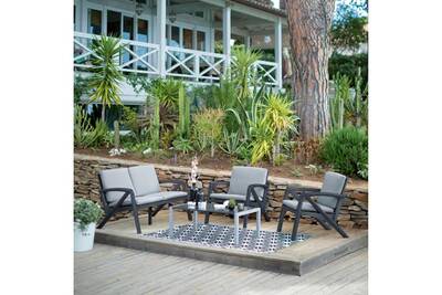 Salon De Jardin Grosfillex Salon De Jardin Bas 4 Personnes Resine