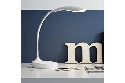 Lampe Markslojd Lampe De Bureau Led Blanc Avec Port Usb Swan Darty Lampe Markslojd Lampe De Bureau Led Blanc Avec Port Usb Swan Darty