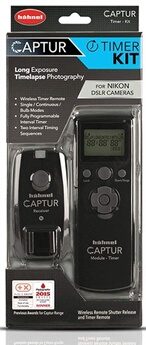 Captur Timer Kit - Récepteur de déclenchement sans fil - pour Nikon D3200, D3300, D5, D500, D5300, D5500, D5600, D7200, D750, D7500, D810; Coolpix
