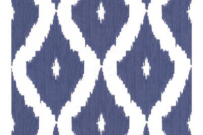 Avoir Images Papier Peint Graham Papier Peint Vinyle Graine Intisse Bleu Ikat actualisé par