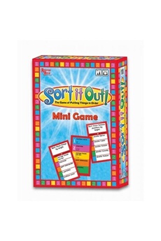 Jeux de cartes University Games Sort it out mini game