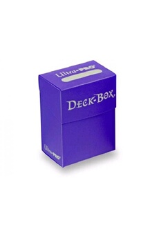 Carte à collectionner Ultra Pro Ultra pro purple trading card deck box