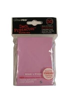 Carte à collectionner Xbite Ltd Ultra pro standard size 50 deck protectors box pink case of 12