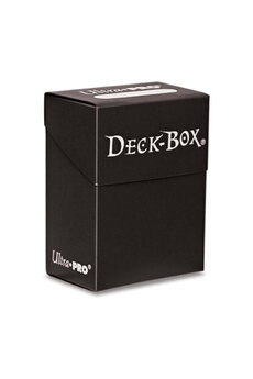 Carte à collectionner Ultra Pro Ultra pro black trading card deck box