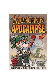 Coffret multi-jeux Steve Jackson Games Munchkin apocalypse