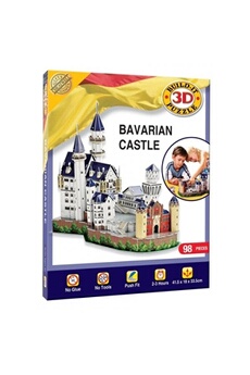 Puzzles Cheatwell Games Bavarian castle build your own giant 3d jigsaw kit