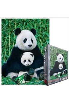 Puzzles Xbite Ltd Eurographics puzzle 1000 pieces - panda bear & baby