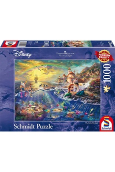 Puzzle Schmidt Thomas kinkade disney the little mermaid 1000 piece jigsaw puzzle