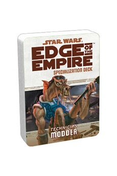 Carte à collectionner Fantasy Flight Games Star wars edge of the empire modder specialization deck