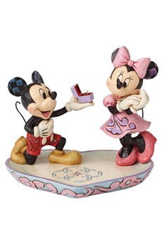 Figurine de collection Disney Traditions A magical moment (mickey proposing to minnie mouse figurine) disney traditions figurine
