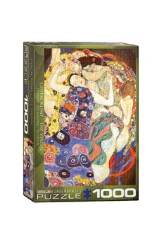 Puzzles Xbite Ltd Eurographics jigsaw puzzle 1000 pieces - the virgin / gustav klimt