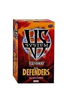 Jeux de cartes Upper Deck Vs system 2 player card game the defenders