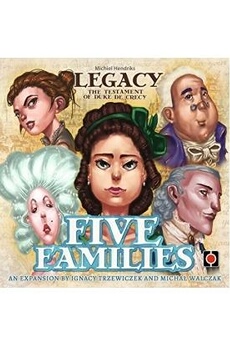 Carte à collectionner Wydawnictwo Portal Legacy the testament of duke de crecy five families