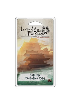 Carte à collectionner Fantasy Flight Games Legend of the five rings lcg: into the forbidden city dynasty expansion pack