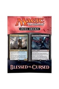 Jeux de cartes Wizards Of The Coast Magic the gathering duel decks blessed vs cursed