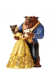 Figurine de collection Disney Traditions Disney traditions moonlight waltz belle and beast (beauty and the beast) figurine