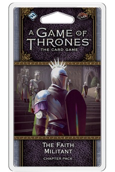 Carte à collectionner Fantasy Flight Games A game of thrones lcg 2nd ed: the faith militant chapter pack