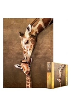 Puzzle Xbite Ltd Eurographics puzzle 1000 pieces - giraffe mothers kiss