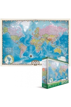 Puzzle Xbite Ltd Eurographics puzzle 2000 pc - eurographics map of the world
