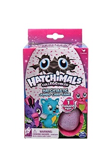 Jeux en famille Spin Master Hatchimals jumbo card game with colleggdible