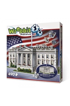Puzzles Wrebbit Wrebbit 3d the white house 3d jigsaw puzzle 490 pieces