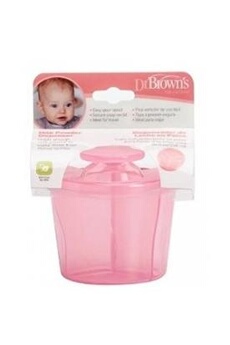 Autre accessoire repas bébé Dr Brown Dr brown's milk powder dispenser (pink)