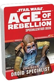 Carte à collectionner Fantasy Flight Games Star wars: age of rebellion - droid specialist specialization deck