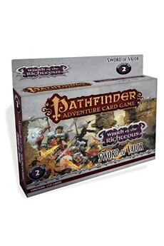 Carte à collectionner Xbite Ltd Pathfinder adventure sword of valor wrath of the righteous card game expansion
