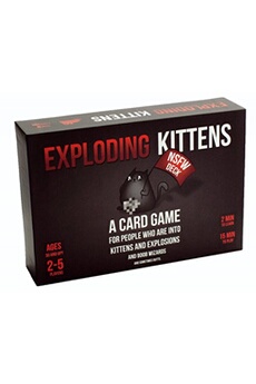 Carte à collectionner Exploding Kittens Llc Exploding kittens nsfw edition (contenu explicite)