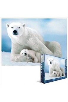 Puzzles Xbite Ltd Eurographics puzzle 1000 pc - polar bear & baby