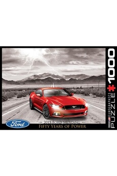 Puzzle Xbite Ltd Eurographics puzzle 1000 pc - ford mustang 2015