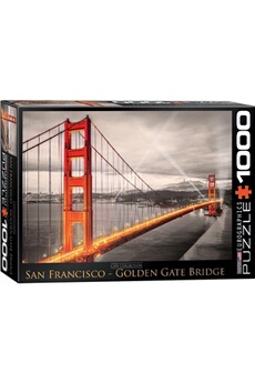Puzzle Xbite Ltd Eurographics puzzle 1000 pc - golden gate bridge, san francisco