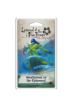Carte à collectionner Fantasy Flight Games Legend of the five rings lcg: meditations on the ephemeral dynasty expansion pack