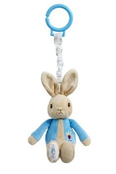 Figurines personnages Rainbow Designs Ltd Peter rabbit jiggle attachable toy