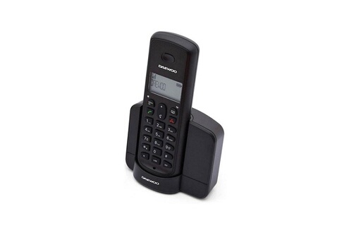 Téléphone sans fil daewoo dtd-1350 dect noir
