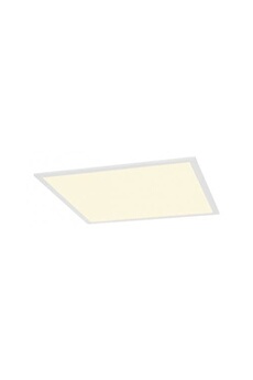lampe de lecture slv 1-vidual led panel pour plafond à  dalles, 62,5x62,5, blanc, 4000k