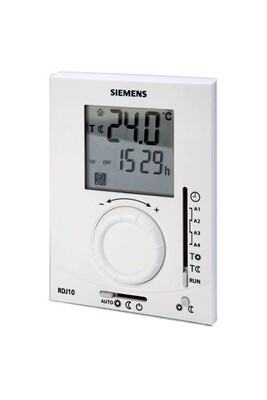 Thermostat et programmateur de température Siemens Thermostat d'ambiance programmable journalier RDJ - RDJ10
