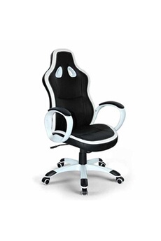 Chaise gaming Franchi Bürosessel - Chaise de bureau sportif fauteuil gamer ergonomique simili cuir Super Sport