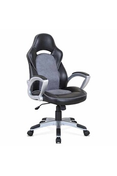 Chaise gaming Franchi Bürosessel - Chaise de bureau sportive fauteuil gamer ergonomique simili cuir Evolution