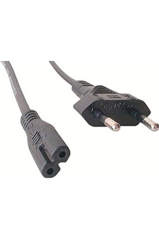 Chargeur et câble d'alimentation PC GENERIQUE Câble d'alimentation portable bipolaire de Vshop