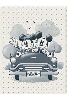 Mickey Mouse imprimée Driving 60 x 80 x 3.8 cm