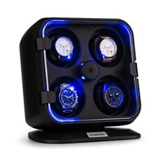 Clover Remontoir automatique de luxe 4 montres - 3 modes & 4 vitesses de rotation