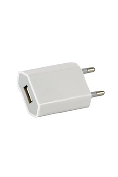 Chargeur pour téléphone mobile Phonillico Chargeur Secteur Blanc pour Apple iPhone 7 PLUS - Chargeur Port USB Chargeur Secteur Prise Murale