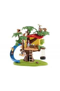 Figurine pour enfant Schleich Cabane aventure dans les arbres